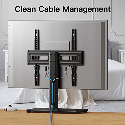 PERLESMITH Universal TV Stand Table Top TV Base for 32 to 60 inch LCD