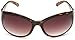GUESS Women's Acetate Oval Wrap Rectangular Sunglasses, TO-34, 59 mm