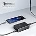 AUKEY Quick Charge 3.0 5-Port USB Charger with 55.5W USB Charging Station, Compatible with Samsung Galaxy S8/S8+/Note8, LG G6/V30, iPhone Xs/iPhone Xs Max/iPhone XR and More