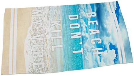 Sawors Lightweight &amp; Compact Beach Towel,Made with Microfiber,Quick Dry Travel TOWEL,Fashion and Funny Design for Swim,Beach,Pool,Travel,Camping,Picnic,Beach Printing