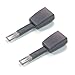 2-pack Rigid Seat Belt Extender (Gray, Type A) - Raises receptacle by 5