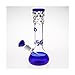 New Arrical 12 '' Tall 18.8mm Glass Filter Cup Pipes (Blue)