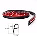 Papillon Car Door Seal Strip,Self Adhesive P Shape Car Door Trim Edge Moulding Rubber Soundproofing Weather Strip,13FT(4M)