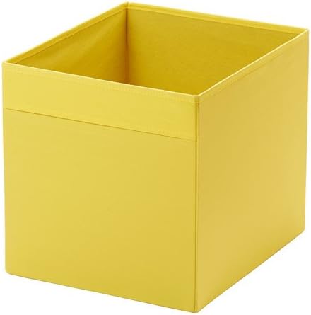 IKEA DRONA – Caja de almacenaje (para estantería EXPEDIT), color amarillo: Amazon.es: Hogar
