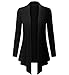 Dutebare Womens Open Front Cardigan Long Sleeve Lightweight Draped Cardigans