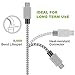Asstar,Micro USB Cable Extra Long Premium Nylon Braided USB to Micro USB Charging Cord Android Charger for S6 Edge/Note 5/4,Honor 6X/LG/Echo Dot(2nd Generation)/Tap (2Pack 10ft)
