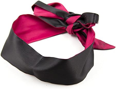 Satin Blindfold Soft Eye Mask Band Blinder Comfortable Sleep Mask