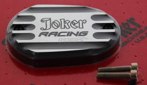 Joker MachineBlack Front Master Cylinder Cover 10-381B
