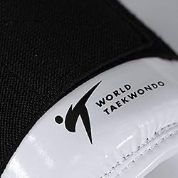 adidas WTF Taekwondo Forearm Protector (Medium) White