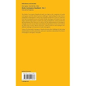 Media Convergence Handbook - Vol. 2: Firms and User Perspectives (Media Business and Innovation)