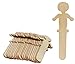 Juvale 100-Pack Wooden People-Shaped Craft Stick Set, 5.8 x 2 x 0.1 Inch DIY Arts, Crafts & Projects Supplies
