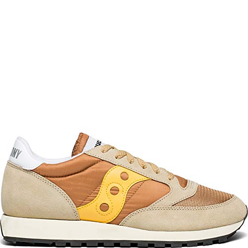 Saucony Men''s Jazz Original Vintage Cross Trainers, Beige (Tan/Yellow 35), 7 UK 7 UK