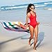 Dock & Bay Rainbow Beach Towel - Summer - Rainbow Skies - Extra Large (200x90cm, 78x35) - Quick Dry Towel, Compact & Lightweight, Rainbow