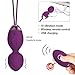 5 in 1 Kegel Balls for Women Tightening & Beginners,Set of 5 Ben Wa Balls Kegel Exercise Weights Products- Doctor Recommended for Bladder Control & Pelvic Floor Advanced Exercises(Purple)