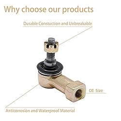 Tie Rod Ends 4 and Tie Rod 2 Kit, Compatible With