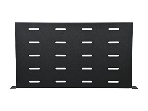 Rosewill 1U Universal Vented Rack Mount Server Shelf for 19 Inch Server Racks / Cantilever Server Cabinet Shelves 10 Inch 250mm Deep Black (RSA-1USHF01)