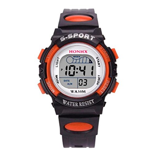 image for Clearance! Napoo Waterproof Children Boys Digital LED Sports Watch Kid