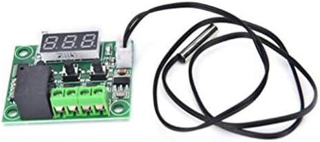 Censhaorme XH-W1209 LED Digital Thermostat Module High Precision Temperature Controller Board DC 12V Waterproof NTC Sensor