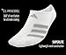 adidas Men's Superlite Stripe Super No Show Socks (3-Pair)