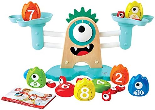 Hape Math Monster Scale Toy, STEAM Toy 