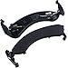 COCODE Violin Shoulder Rest for 4/4 3/4 Sizes - Collapsible,Adjustable Violin Shoulder Pad Fit for Beginners and Professionals with Free Violin Mute - Made of Aluminum Alloy and High-density Sponge