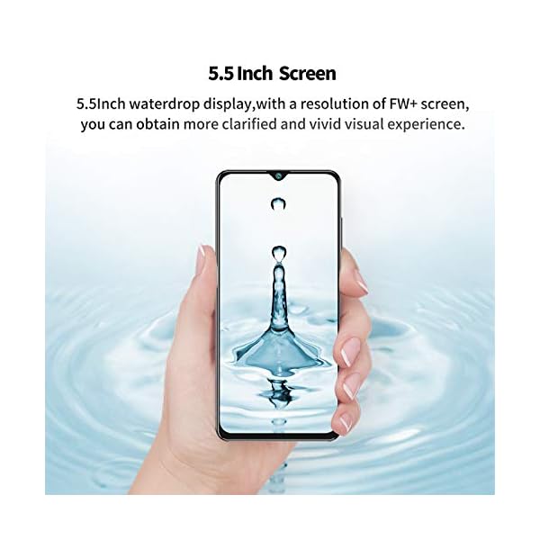 Sim-Free-Unlocked-Mobile-PhonesHAFURY-4G-Smartphone-SIM-Free-Phones-UnlockedAndroid-1013MP8MP-Triple-Camera2GB-16GB128GB-Extension55-Inch-WaterdropDual-SIMWIFIHot-SpotFace-IDBlack HAFURY Mobile phones, 128G Extension, 16GB ROM, 5.5 inch Display SIM Free Unlocked Smartphone, Android 10, Triple…