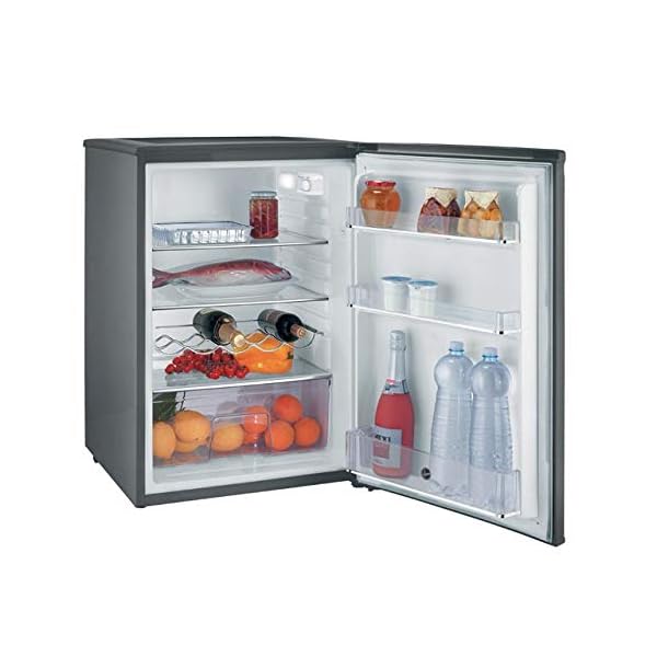 Hoover HFLE54XK 55cm Freestanding Undercounter Fridge - Silver
