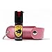 Guard Dog Security Pepper Spray Keychain, Red Hot Self Defense Spray with UV Dye - Choose a Leather Holster Color