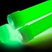Green Glow Sticks Bulk Pack - 25 6” Industrial Glow in the Dark Party Supplies Bulk Glow Sticks Pack for Glow Party Favors + Glow Stick Necklaces