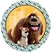 Mayflower Secret Life of Pets Party Supplies 3rd Birthday Balloon Bouquet Decorations - Pink Number 3