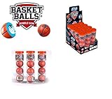 RDALE FRESH Super Sports Balls Bubble Gum 12 Tubes (BASKETBALLS GUM BALLS)