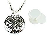 Fairy Shiny Aromatherapy Essential Oil Diffuser Necklace Locket Pendant Jewelry