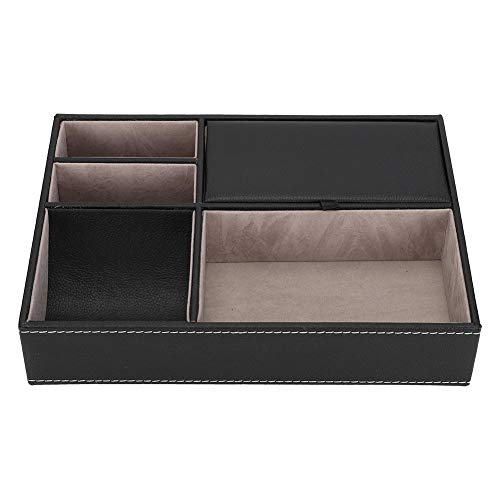Desktop storage box, DIY bracelets Glasses Jewelry storage tray Jewelry organizer Office supplies Daily use storage box