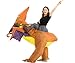 Inflatable Dinosaur Costume Adult Men Women, Inflatable Blow Up Costume Riding Pteranodon Dinosaur Costume Youth, Inflatable Ride On Dinosaur Halloween Costume Teen
