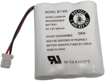 NEW! Genuine Uniden Model BT-905 BBTY0663001 Rechargeable Cordless Handset Phone Battery Model: BBTY0663001 (Electronics Consumer Store)