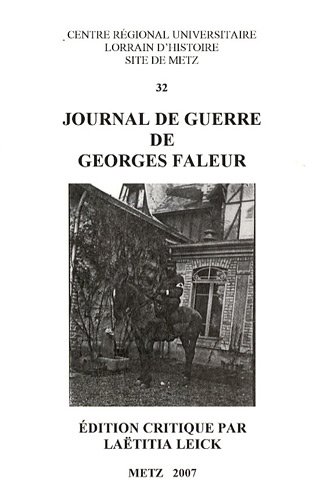 Journal de guerre de Georges Faleur