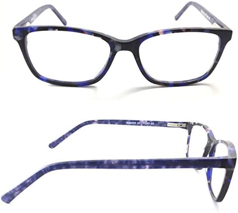 Kuna Bloom Blue Light Blocking Computer Glasses (Matte Frame - Blue Tortoise) Men/Women/Unisex Anti-Glare Eyeglasses