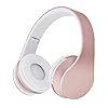 Andoer-Wireless-Bluetooth-Over-Ear-Stereo-Foldable-Headphones-Wireless-and-Wired-Mode-Headsets-with-Soft-Memory-Protein-Earmuffs-wMic-for-Mobile-Phone-PC-LaptopRose-Gold Andoer Wireless Bluetooth Over Ear Stereo Foldable Headphones, Wireless and Wired Mode Headsets with Soft Memory-Protein…