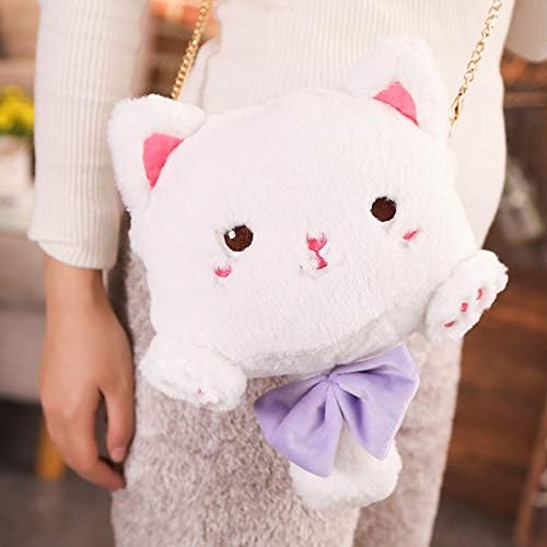 Plush Backpacks - 1pc 25 cm kawaii cat plush backpack plush dolls shoulder bag stuffed cartoon toy children gift kids toy for girls - by Timothy - 1 PCs