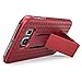Galaxy S6 Case, i-Blason Transformer Slim Hard Shell Holster Case Combo with Kickstand and Locking Belt Swivel Clip for Samsung Galaxy S6 (Red)