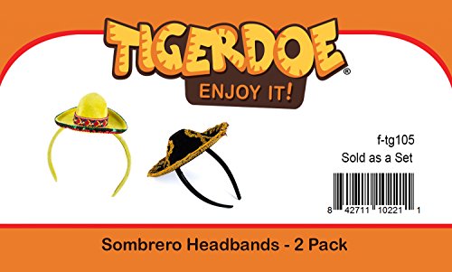 5 Tigerdoe+Sombrero+Party+Hats+Headbands