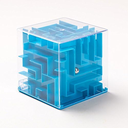 Children's puzzle piggy bank walking labyrinth savings saving money tank-A 9x9x9cm(4x4x4)