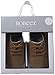 Robeez Boys' Owen Oxford, Hazel, 9-12 Months M US Infant