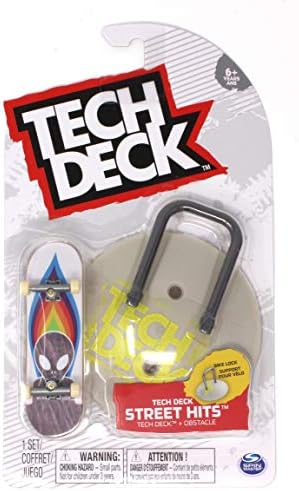 Mini Fingerboards TD Street Hits Bike Lock and Alien Workshop Skateboards Torch Logo Complete Deck