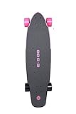 Yuneec E-Go2 Electric Longboard Skateboard, Hot Pink