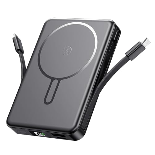 Battery Pack 10000mAh Magnetic Portable Charger Power Bank... en promo sur Amazon