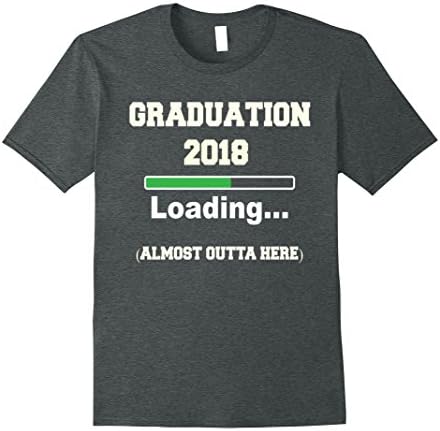 Mens Graduation 2018 Tees Medium Dark Heather