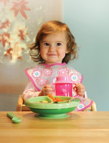 green sprouts Non-Spill Sippy Cup, Aqua, 6 Ounce