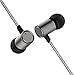 Doosl Noise Isolating Earbuds Metal Wired In-Ear Headphones Hi-Fi Earphones for iPhones iPad Android Smartphone MP3 MP4 Tablet PC Laptop