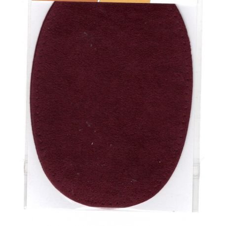 2 Renforts coude genou à coudre Coloris Marron Imitation Daim